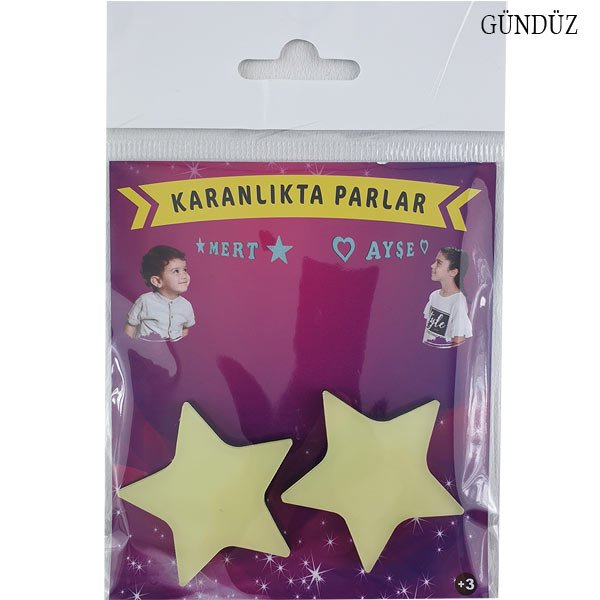 Fosforlu Yıldız ( 7 cm ) - Görsel 3